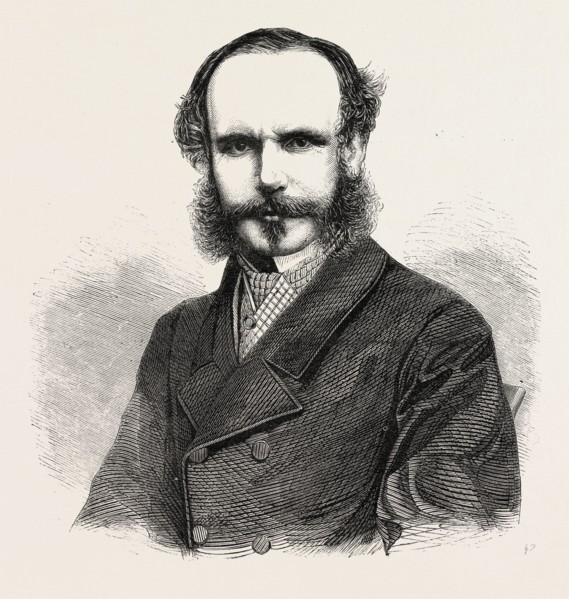 MR. F.W. BOWLBY, 1860 engraving