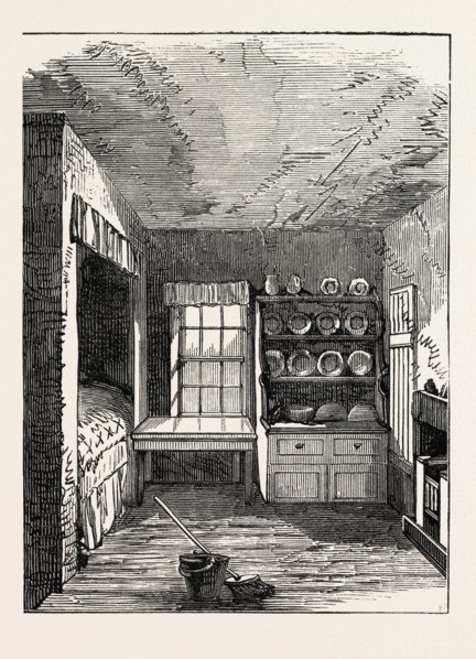 THE ROOM IN WHICH LIVINGSTONE WAS BORN, BLANTYRE, UK