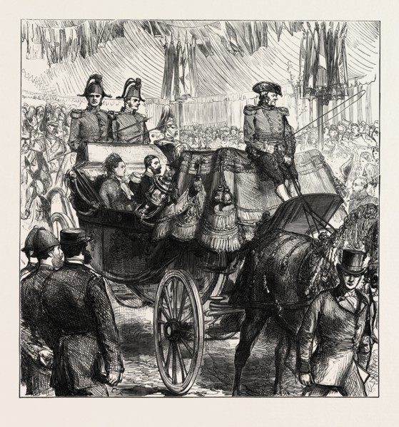 THE DUKE AND DUCHESS OF EDINBURGH OPENING THE CHELSEA THAMES EMBANKMENT