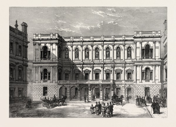 THE ROYAL ACADEMY OF ARTS, BURLINGTON HOUSE, LONDON, UK