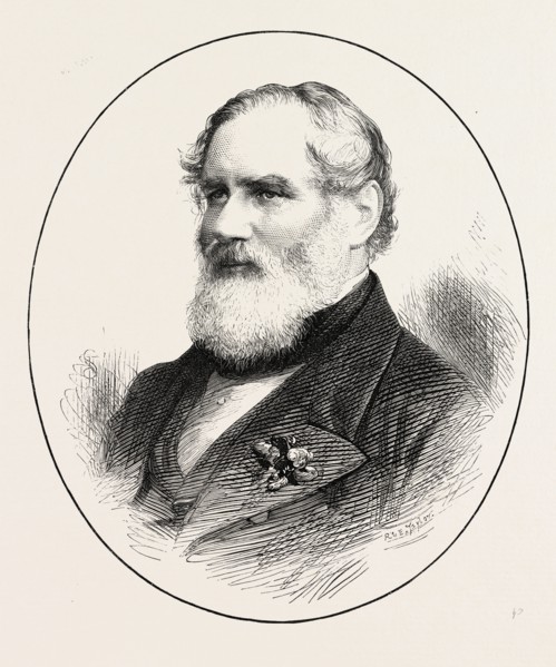 THE LATE M. VAN DE WEYER, FORMERLY BELGIAN MINISTER IN LONDON