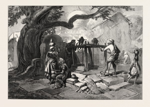 THE FAMINE IN INDIA: THE VILLAGE WELL