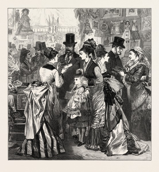 A FASHIONABLE CHARITY BAZAAR