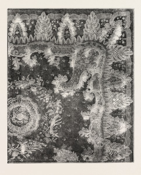 COVERLET, BY C. STAHELL WILD, ST. GALL, SWITZERLAND