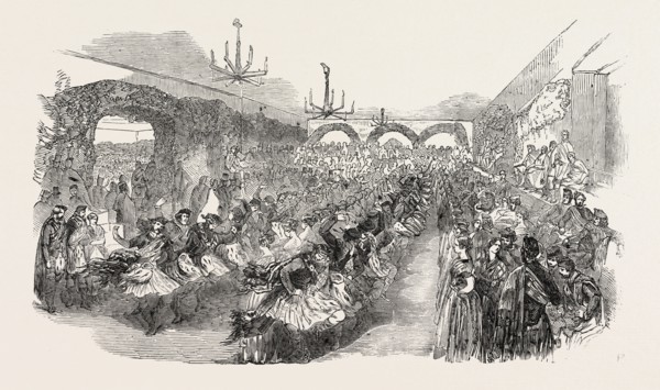 THE BALL IN THE CASTLE: THE CLANS' REEL, SCOTLAND, UK, 1851