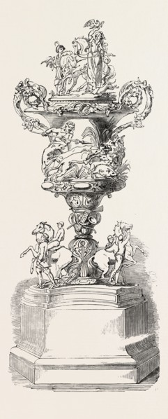 THE DONCASTER RACE PLATE, 1851, UK