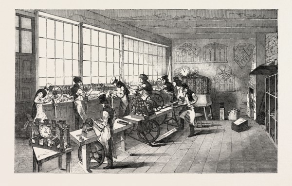 CLERKENWELL CLOCK FACTORY: THE TURRET-CLOCK SHOP, UK