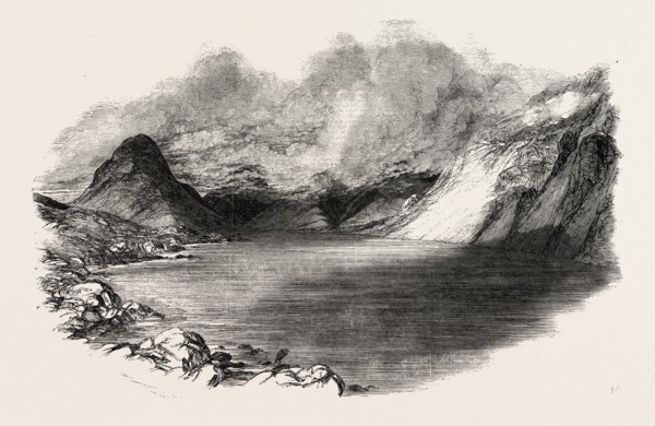 WAST WATER, FROM GOSFORTH ROAD, NEAR THE FOOT, LAKE DISTRICT, UK