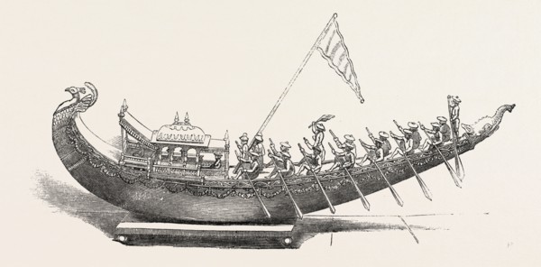 THE GREAT EXHIBITION: MODEL OF AN INDIAN BARGE, EAST INDIAN DEPARTMENT