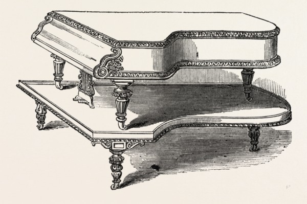 MINIATURE GRAND PIANOFORTE, BY KIRKMAN