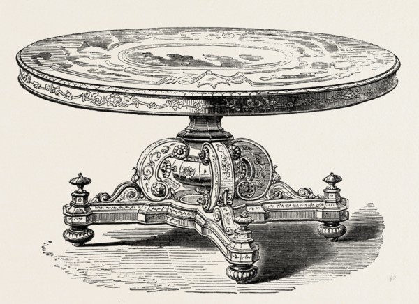 TABLE, FROM HAMBURG