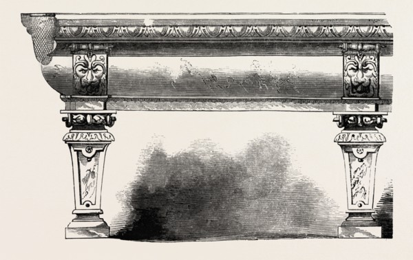 ELIZABETHAN BILLIARD TABLE, BY BURROUGHES AND WATTS