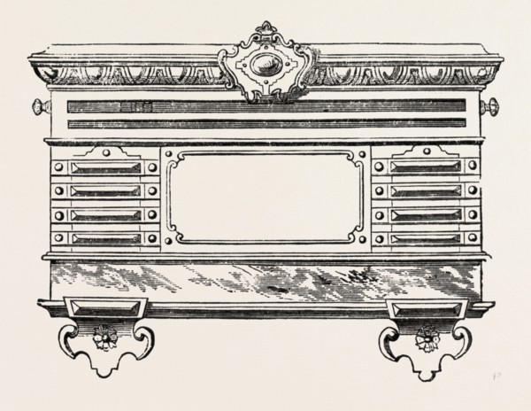 BILLIARD MARKING BOARD, BY BURROUGHES AND WATTS