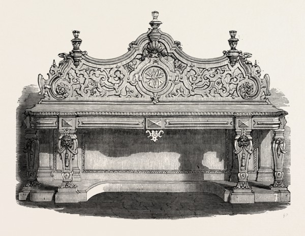 ELIZABETHAN SIDEBOARD, BY CALDECOTT