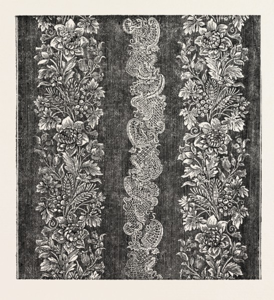 SILK DAMASK, BY HOULDSWORTH AND CO., MANCHESTER, UK