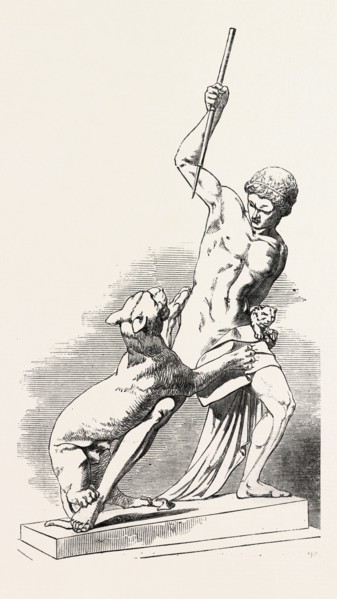 THE HUNTER AND TIGRESS, BY JERICHAU, OF DENMARK