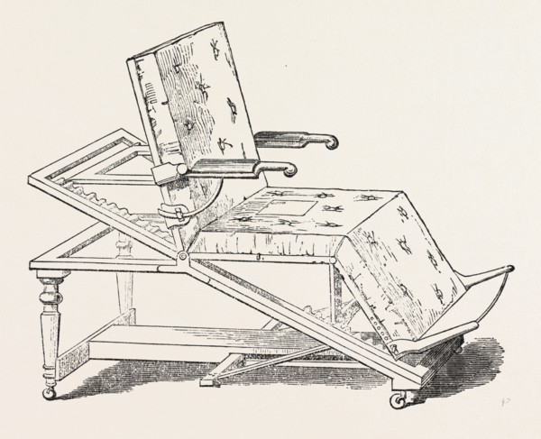INVALID CHAIR AND BED, BY HINTON