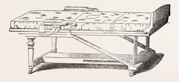 INVALID CHAIR AND BED, BY HINTON