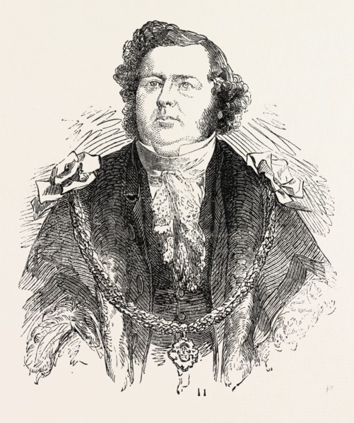 SIR JOHN POTTER, MAYOR OF MANCHESTER, UK