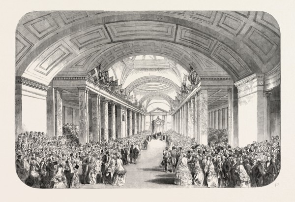 PRESENTATION OF THE ADDRESS TO HER MAJESTY QUEEN VICTORIA, IN THE EXCHANGE, MANCHESTER, UK