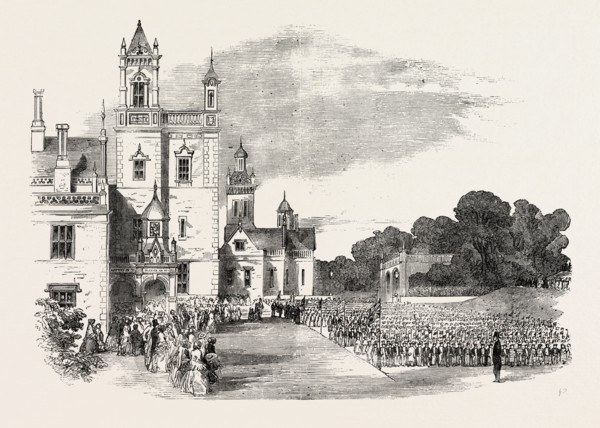 PRESENTATION OF THE ADDRESS TO HER MAJESTY QUEEN VICTORIA, AT WORSLEY HALL, UK