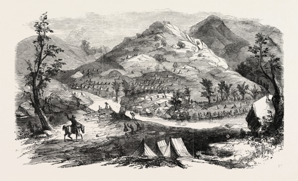 THE AUSTRALIAN GOLD DISTRICT: THE GOLD DIGGINGS AT OPHIR, COUNTY OF WELLINGTON, NEW SOUTH WALES,