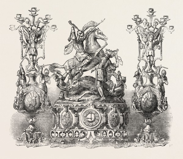 CLOCK, LEROY AND SONS, PARIS, FRANCE