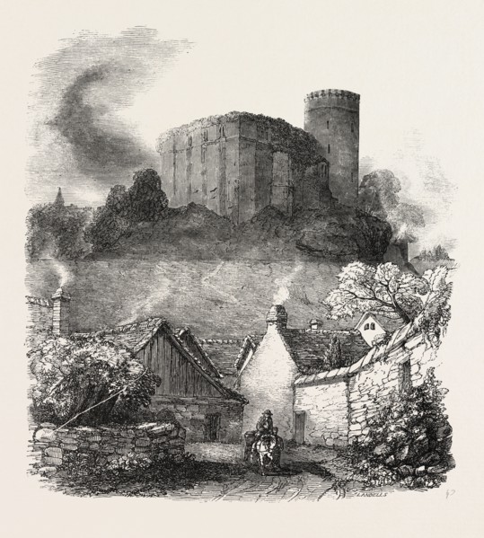 THE CASTLE OF FALAISE, THE BIRTHPLACE OF WILLIAM THE CONQUEROR