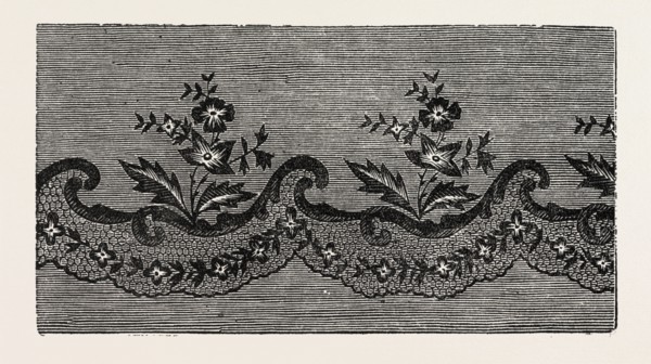 SILK PATTERN, FROM SWITZERLAND