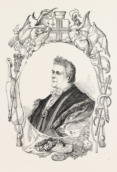 THE RIGHT HONOURABLE WILLIAM HUNTER, LORD MAYOR, LONDON, UK
