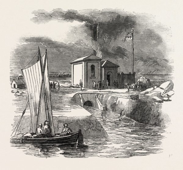 DRAINAGE OF WHITTLESEA MERE, APPOLD'S PUMP