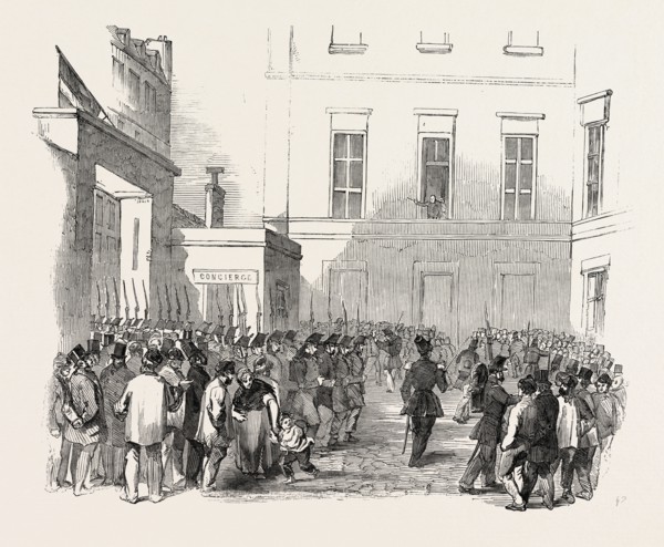 REVOLUTION IN FRANCE: ARREST OF REPRESENTATIVES, 1851