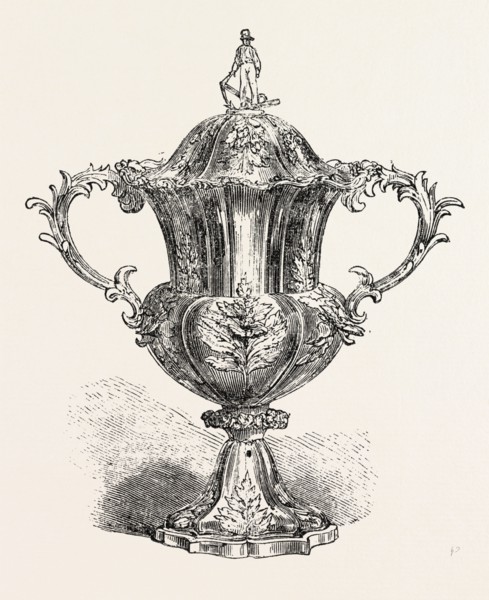 PLATE PRESENTED TO CAPTAIN E. BAKER, OF THE "PEKIN" STEAM-PACKET