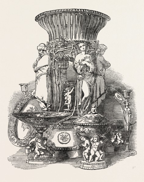DESERT SERVICE PRESENTED BY QUEEN VICTORIA TO THE EMPEROR OF AUSTRIA