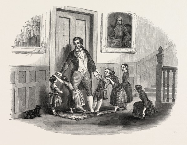 "THEY WERE ALWAYS REPULSED BY A TERRIBLE, STRONG-MINDED BUTLER, WHO KEPT GUARD ON THE MAT, AND