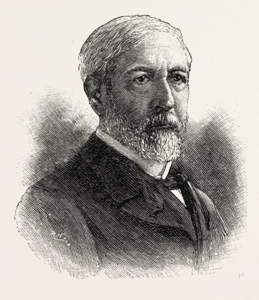 THE LATE HON. JAMES BLAINE, He was an American Republican politician who served as United States