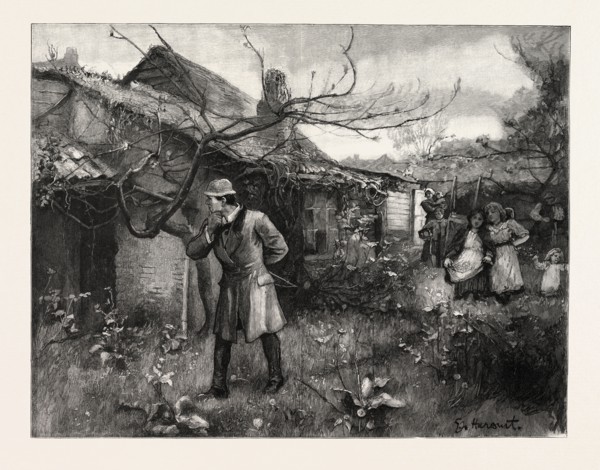 THE HEIR, FROM THE DRAWING BY GEORGE HARCOURT, ENGLISH PAINTER 1868-1948, UK, 1892 engraving