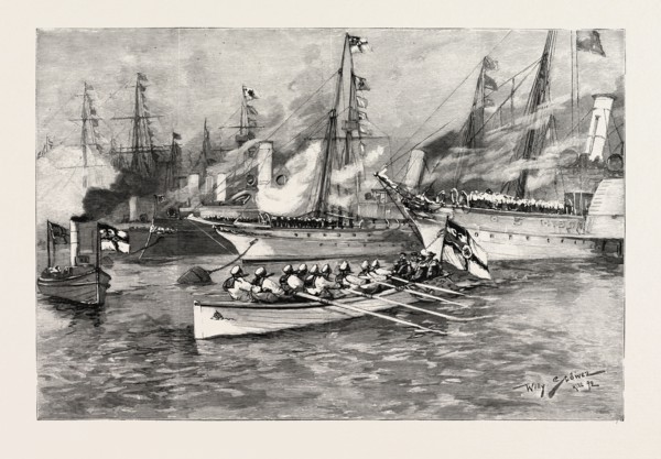 THE MEETING OF THE EMPERORS OF RUSSIA AND GERMANY AT KIEL: In the afternoon the Czar and the
