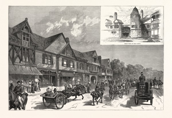 NEWPORT CASINO. DRAWN C. GRAHAM