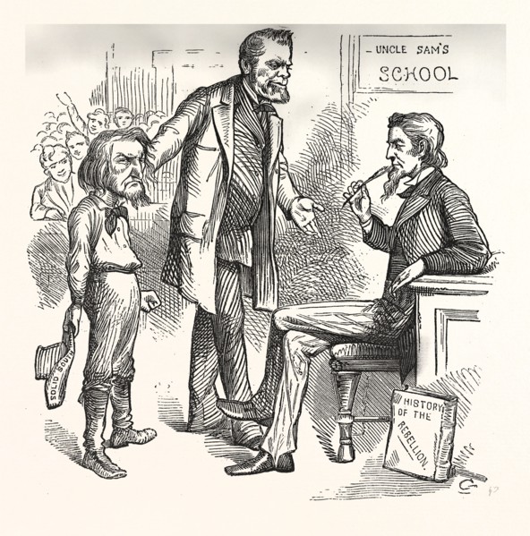 THIS COMPLEXION HAS IT COME AT LAST?  Engraving 1880, US, USA, America, BEN HILL, POLITICS,