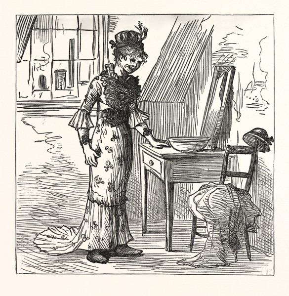 CAME TO NEW YORK A POOR EXILE OF ERIN. "Bedad, it's well worth working six months a costhume this