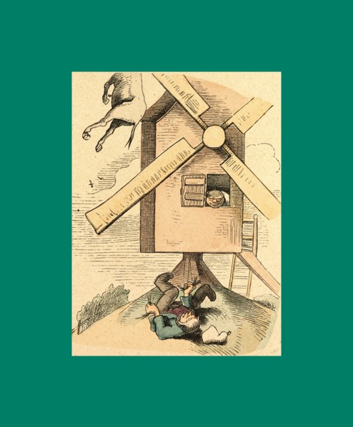 Schnaken and schnurren, 1866, Mosquitoes and purring, Wilhelm Busch, 1832 - 1908, German artist,
