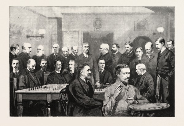 THE INTERNATIONAL CHESS CONGRESS: SOME OF THE CHIEF MEMBERS OF THE LIVERPOOL CHESS CLUB; Mr.