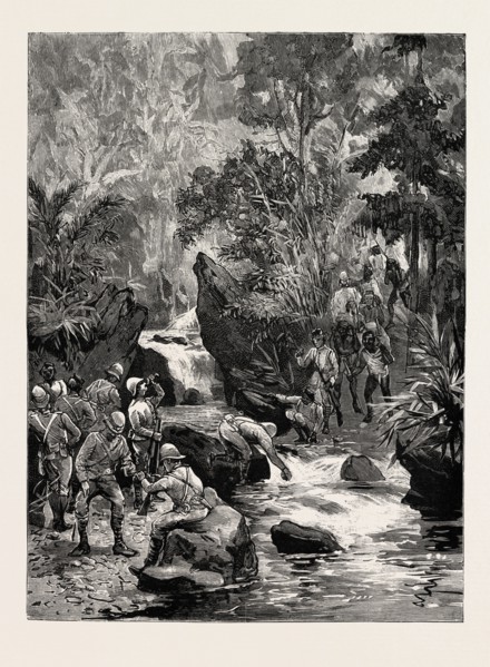 THE RETURN OF THE CHIN LUSHAI EXPEDITIONARY FORCE: A WELCOME DRINK AFTER A CLIMB DOWN OF TWO
