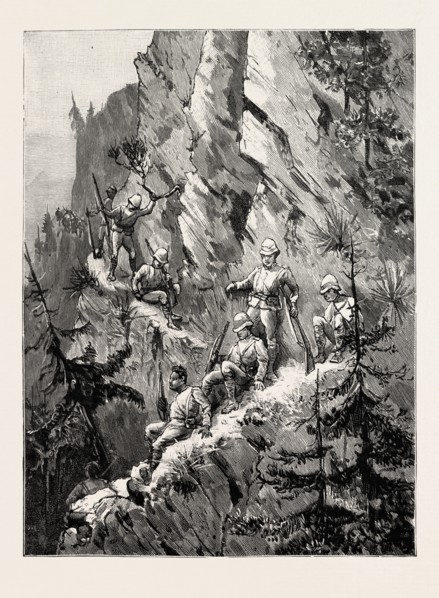 THE RETURN OF THE CHIN LUSHAI EXPEDITIONARY FORCE: AN AWKWARD CORNER ON A SLIPPERY DAY, BURMA,