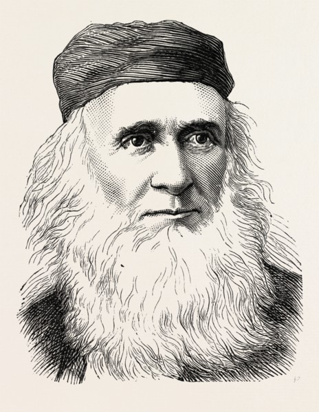 HIRAM POWERS (SCULPTOR), 1890 engraving