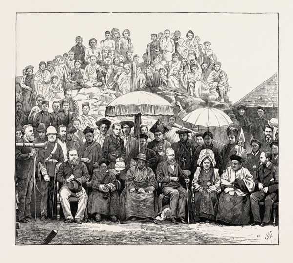 GRAND DURBAR AT DARJEELING, INDIA: RETURN VISIT OF THE LIEUT.-GOVERNOR OF BENGAL TO THE RAJAH OF