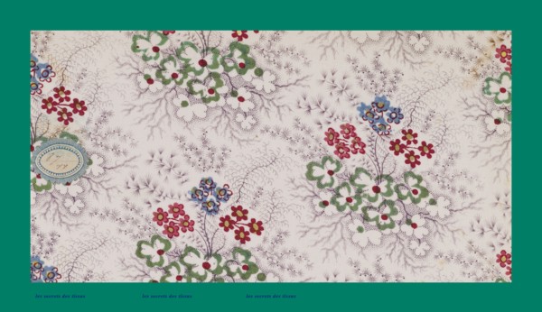 French fabrics; first half of the nineteenth century; 1800; 1810; 1820; 1830; 1840; 1850