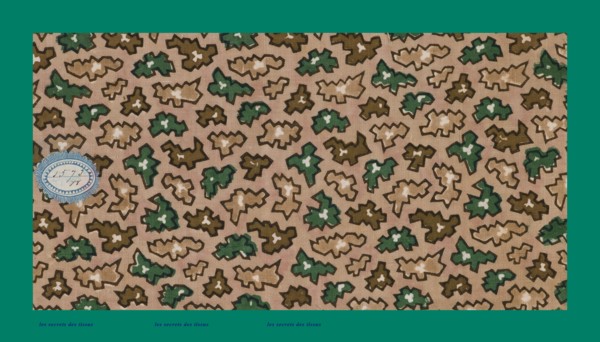 French fabrics; first half of the nineteenth century; 1800; 1810; 1820; 1830; 1840; 1850
