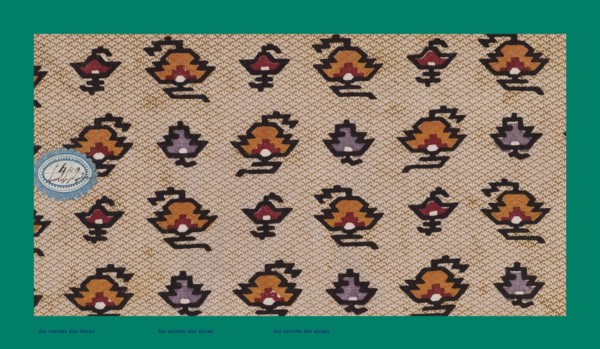 French fabrics; first half of the nineteenth century; 1800; 1810; 1820; 1830; 1840; 1850